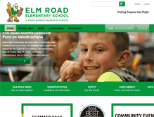 Tablet Screenshot of elmroad.phmschools.org