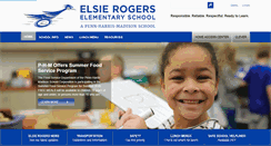 Desktop Screenshot of elsierogers.phmschools.org