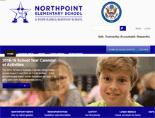 Tablet Screenshot of northpoint.phmschools.org