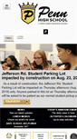 Mobile Screenshot of penn.phmschools.org
