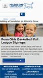 Mobile Screenshot of madison.phmschools.org