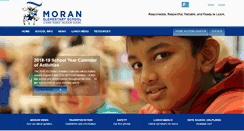 Desktop Screenshot of moran.phmschools.org